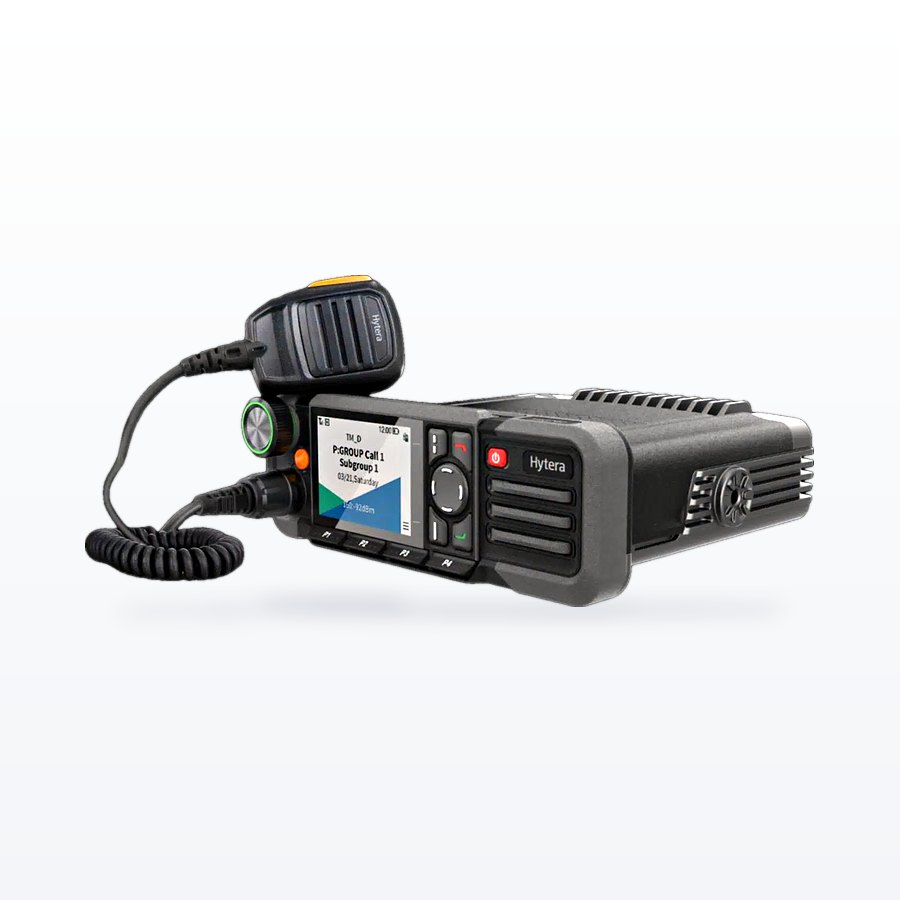 Radio mobile Hytera avec micro