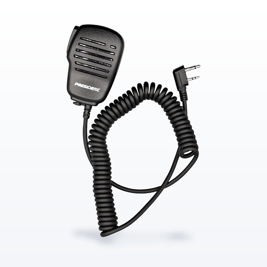 Micro-haut-parleur pour radio portative